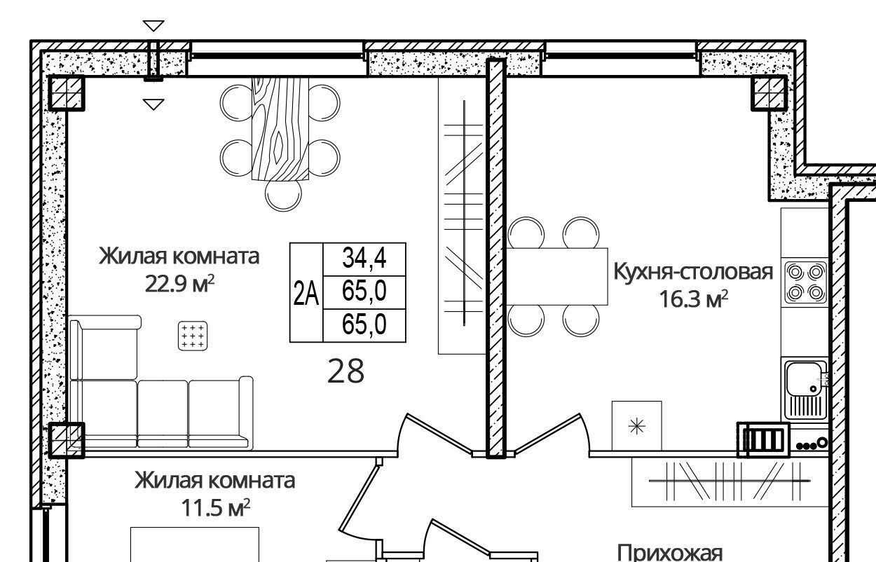 квартира р-н Псковский д Борисовичи ул Дмитрия Яковлева 6 Завеличенская волость фото 1