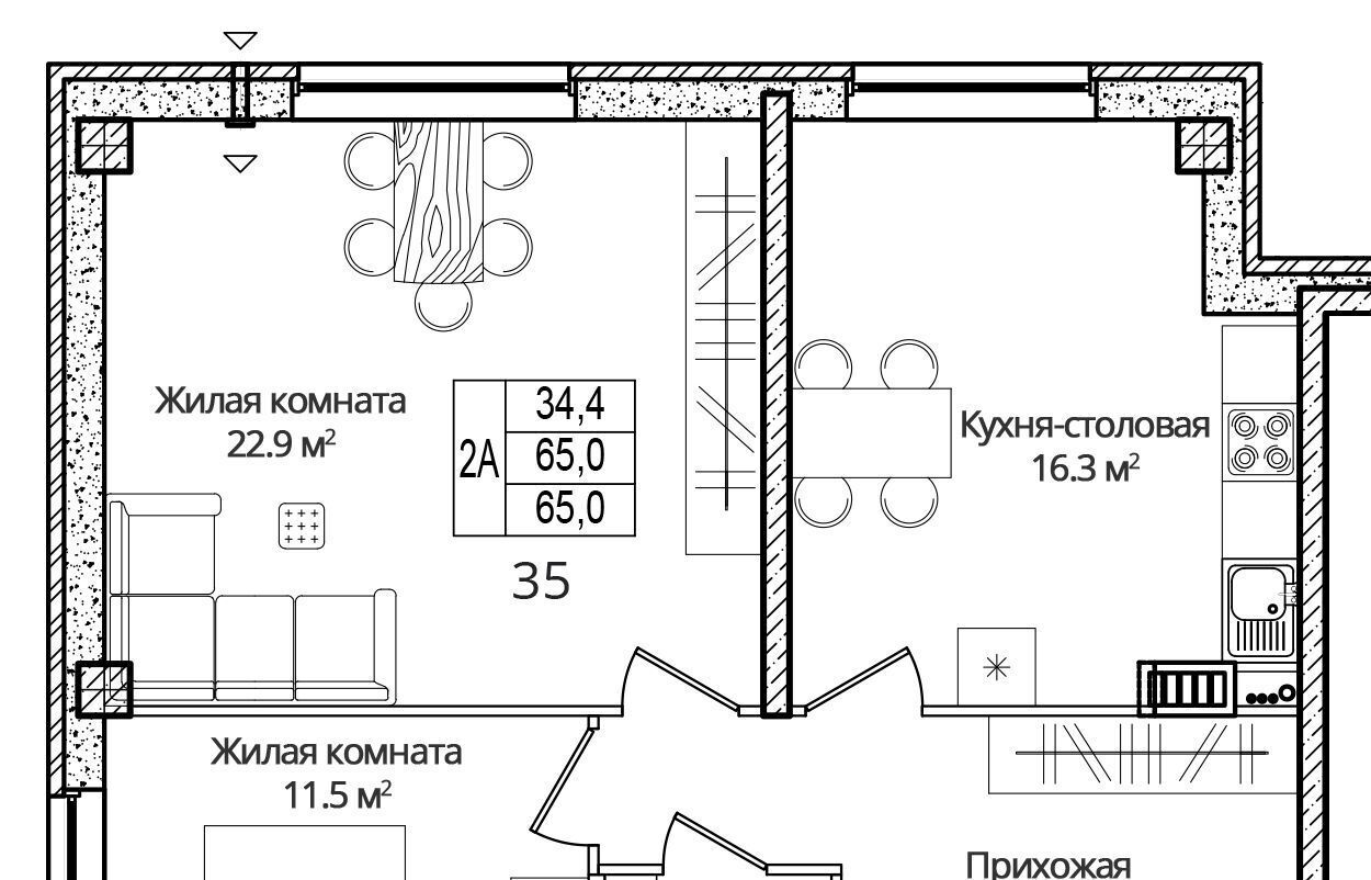 квартира р-н Псковский д Борисовичи ул Дмитрия Яковлева 6 Завеличенская волость фото 1