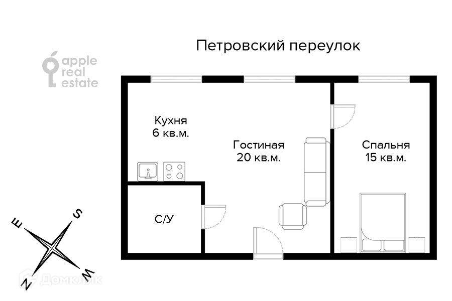 квартира г Москва пер Петровский 30 Центральный административный округ, ст 1 улица Большая Дмитровка, 1/30 фото 1