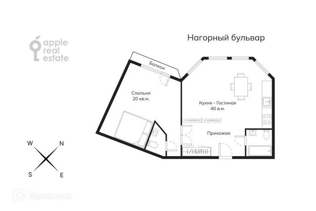 б-р Нагорный 19/1 Юго-Западный административный округ фото