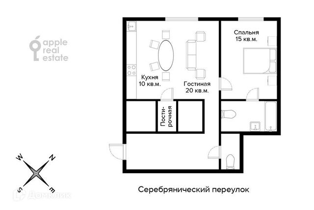 пер Серебрянический 8 Центральный административный округ фото