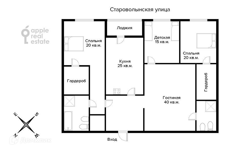 квартира г Москва ул Староволынская 12/5 Западный административный округ фото 1