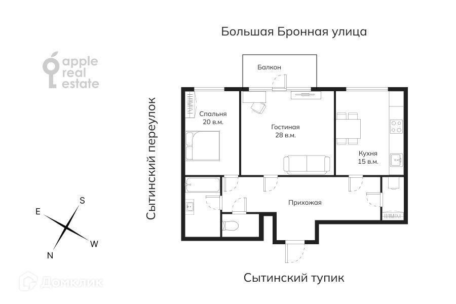 квартира г Москва ул Большая Бронная 19 Центральный административный округ фото 1