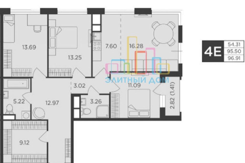 квартира г Москва проезд Электролитный 7 Южный административный округ фото 3