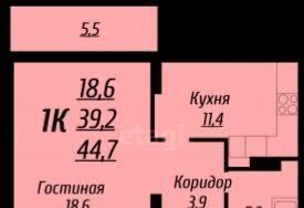 квартира г Саратов р-н Ленинский ул Лунная 25б фото 5