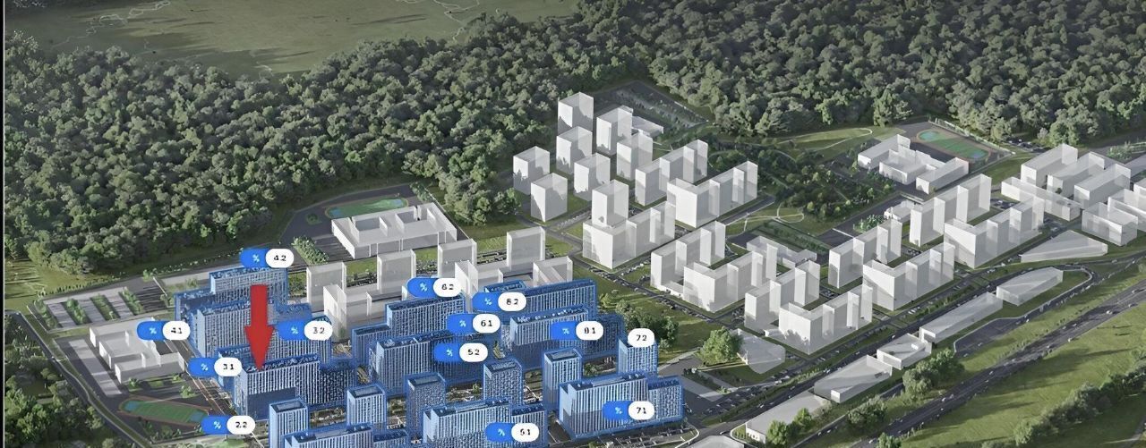 свободного назначения Царицыно, Горки Парк жилой комплекс, к 3. 1, Ленинский городской округ, д. Коробово фото 2