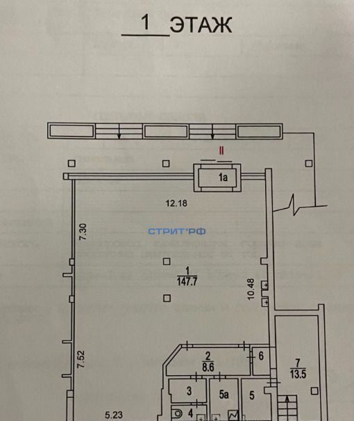 торговое помещение г Москва метро Тропарёво пр-кт Ленинский 135к/2 фото 5