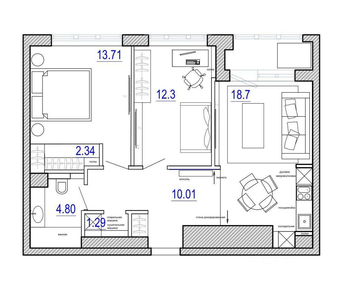 квартира г Москва пр-кт Ленинградский 35 с 2, Московская область фото 31