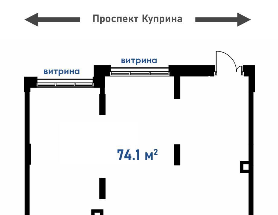 свободного назначения г Москва п Сосенское ЖК Скандинавия Потапово, к 35. 2.2 фото 1