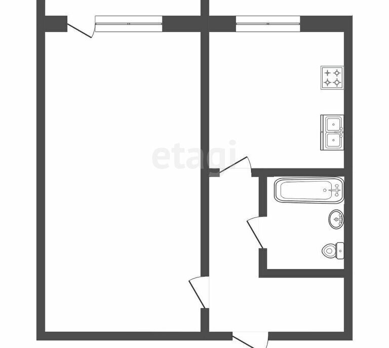 квартира г Ярославль р-н Заволжский ул Залесская 6к/2 фото 19