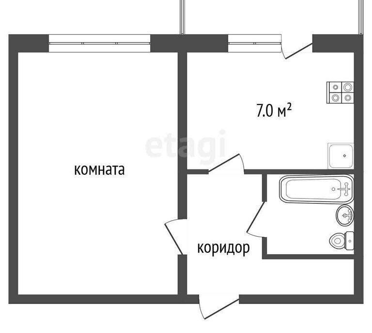 квартира р-н Туапсинский г Туапсе ул К. Маркса 39 фото 11