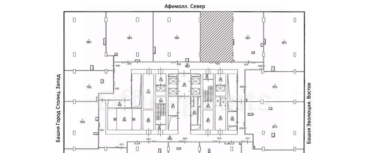 офис г Москва метро Деловой центр наб Пресненская 6с/2 фото 11