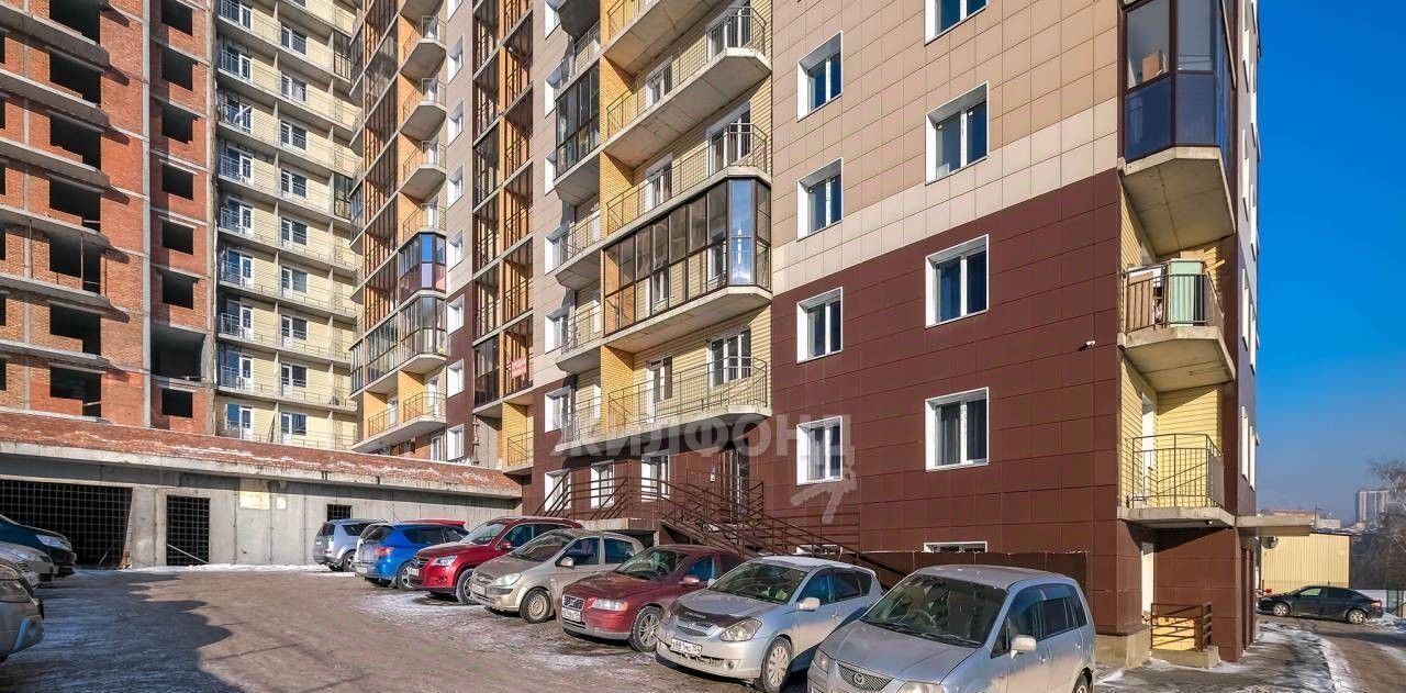 квартира г Новосибирск Гагаринская ул Дуси Ковальчук 244 фото 23