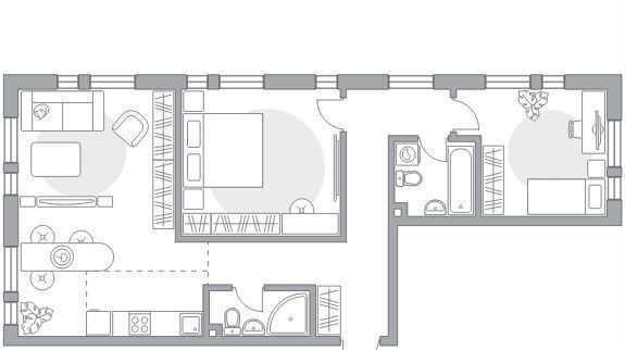 квартира г Москва метро Верхние Лихоборы ш Дмитровское 71 корп. 3 фото 1