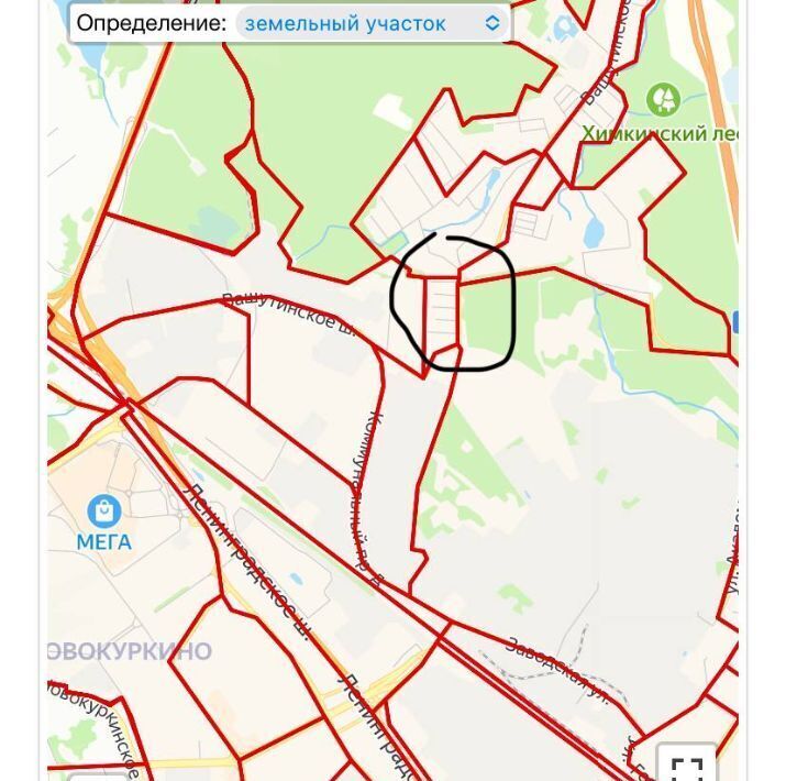 земля г Химки кв-л Вашутино снт Исток-2 Химки, аллея 3-я фото 3