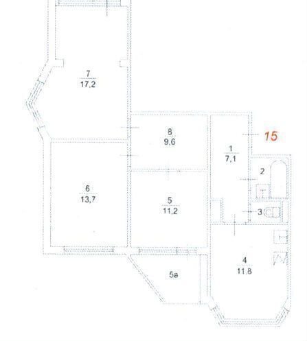 квартира г Москва метро Медведково ул Грекова 14к/1 фото 2