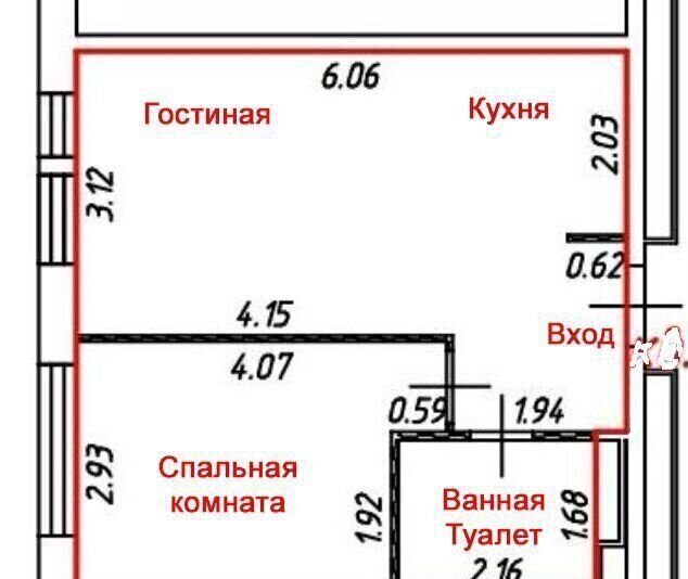 квартира г Люберцы ул лётчика Ларюшина 4к/2 Котельники фото 13