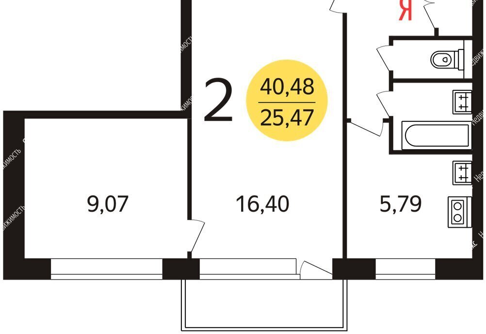 квартира г Красноярск р-н Свердловский ул Карамзина 24 фото 16