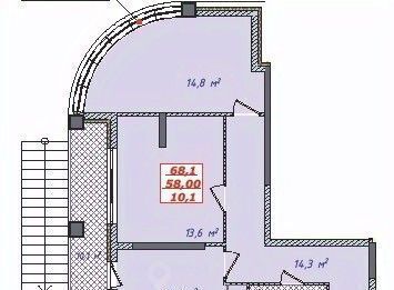 квартира г Геленджик ул Туристическая 4гк/3 фото 2