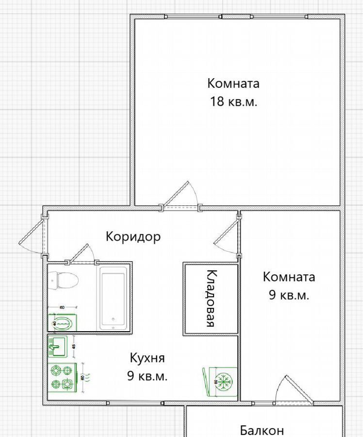 квартира г Кушва ул Пушкина 2а Кушвинский г. о. фото 2