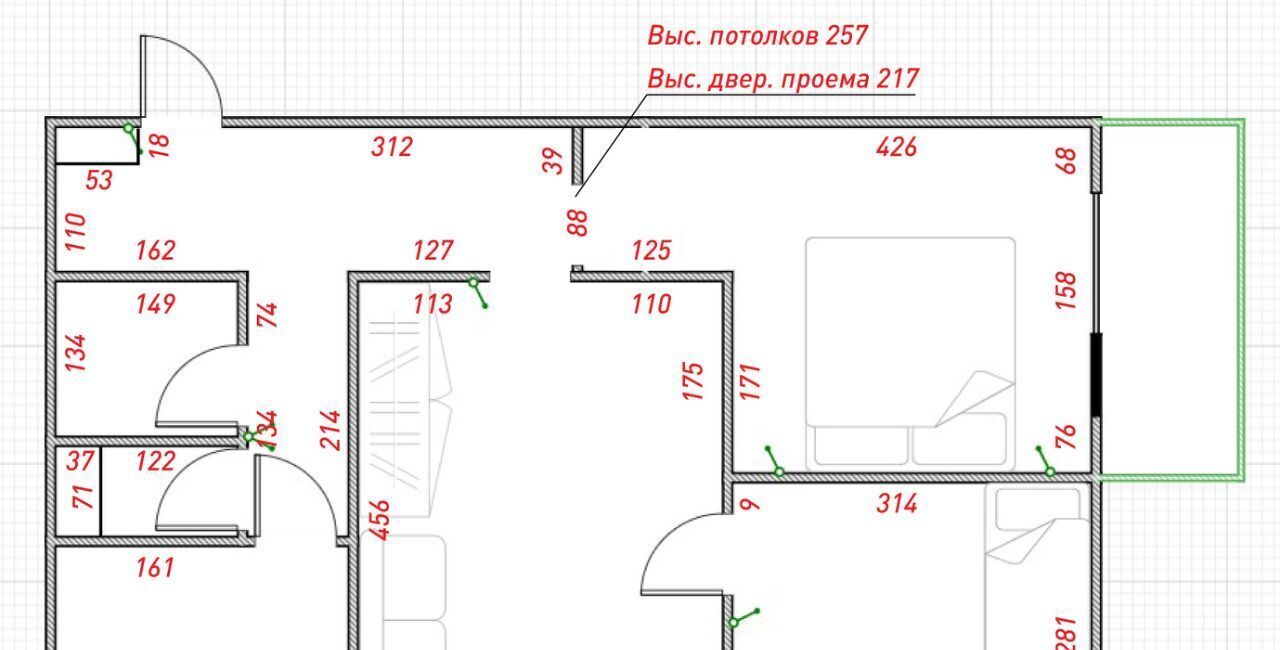 квартира г Москва метро Выхино ул Молдагуловой 15к/2 фото 33