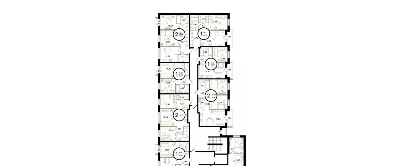 квартира г Тюмень р-н Калининский ул Александра Звягина 3 фото 3