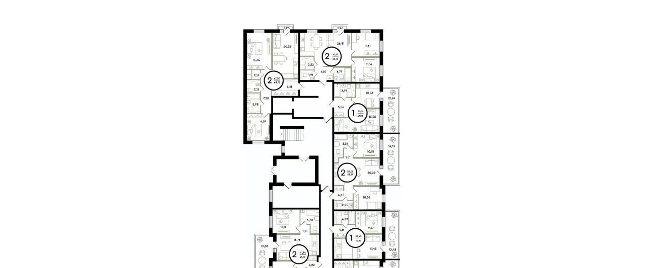 квартира г Тюмень р-н Калининский ул Александра Звягина 3 фото 2