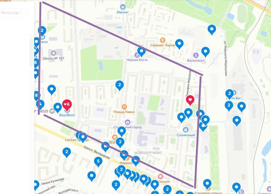 свободного назначения г Санкт-Петербург р-н Красносельский пр-кт Ветеранов 169к/1 фото 1