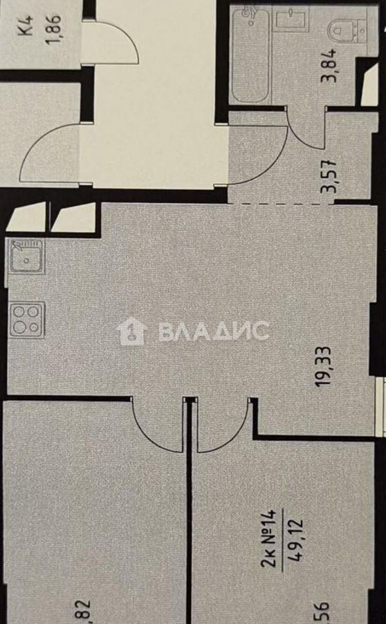 квартира г Красногорск ЖК Спутник к 13, Москва, Строгино фото 5