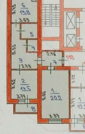 квартира г Белгород ул Губкина 16б фото 27