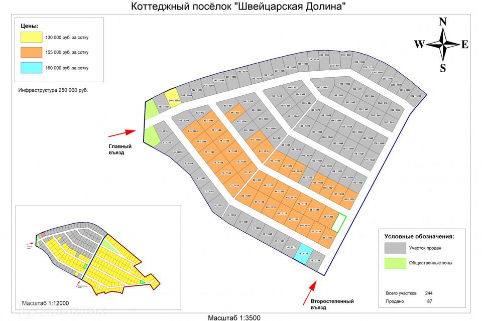 земля городской округ Чехов Коттеджный посёлок Швейцарская долина, Пост охраны фото 4