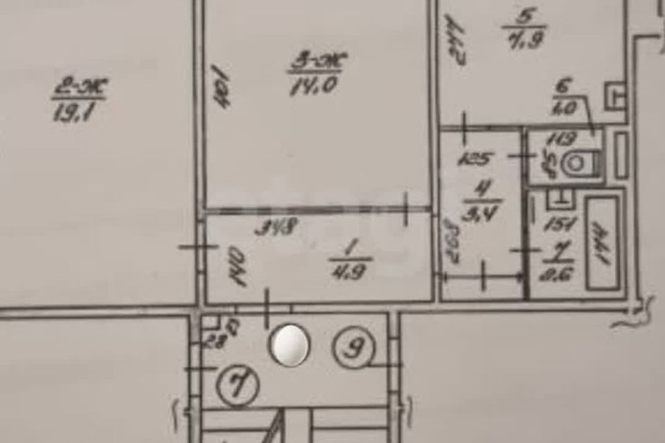 квартира г Калининград р-н Московский ул У.Громовой 52/58 Калининград городской округ фото 8