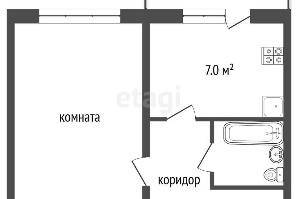 квартира р-н Туапсинский г Туапсе ул К. Маркса 39 фото 10