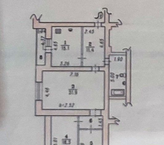 квартира г Омск р-н Центральный ул 16-я Северная 150к/1 фото 29