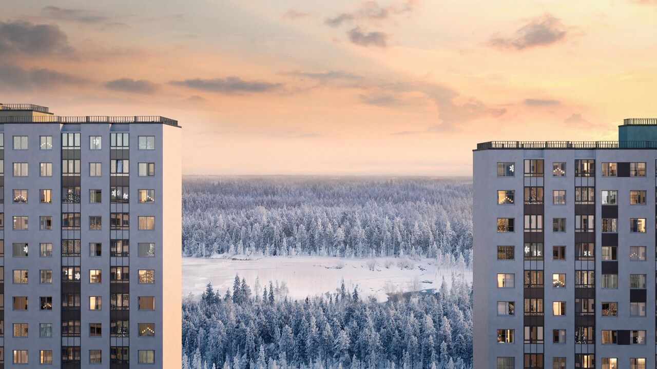 квартира г Санкт-Петербург метро Академическая р-н Красногвардейский дор Муринская 27к/1 фото 5