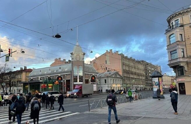 квартира г Санкт-Петербург метро Василеостровская Большой пр-т Васильевского острова, 56 фото 3