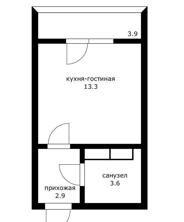 квартира г Краснодар р-н Прикубанский ул Домбайская 55к/5 фото 13