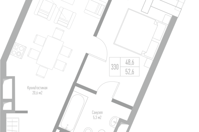 р-н Московский городской округ Калининград, Октябрьская, 12 фото