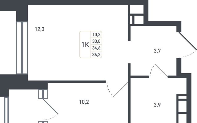 квартира д Борисовка ЖК «Новая щербинка» 20 жилой квартал, Силикатная фото