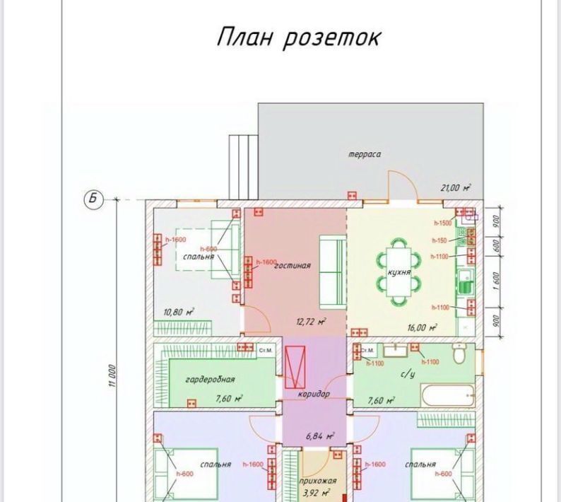 дом р-н Анапский с Цибанобалка ул Ольховская Анапа муниципальный округ фото 33