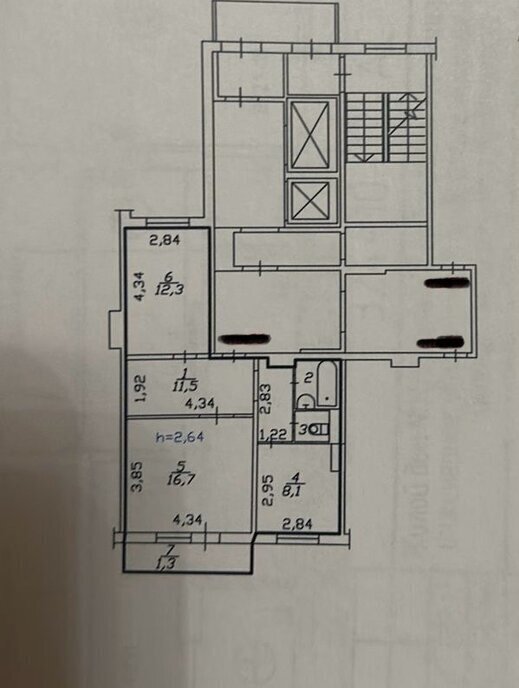 квартира г Красноярск ул Михаила Годенко 1 фото 28