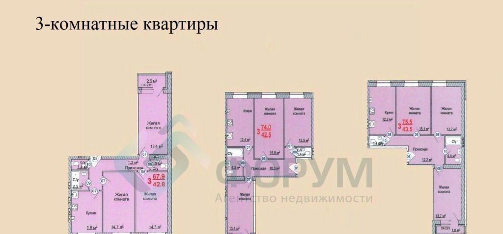 квартира г Бор п Октябрьский ул Молодежная 4а фото 2