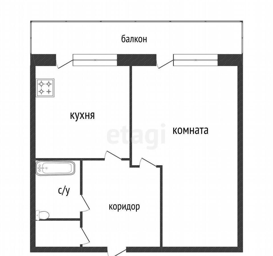 квартира г Сургут р-н Центральный ул Просвещения 45 Тюменская обл. фото 17