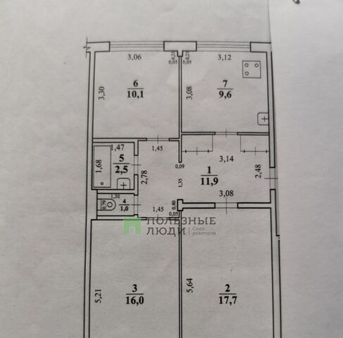 квартира п Текстильщиков р-н Черновский мкр 4-й 20а фото