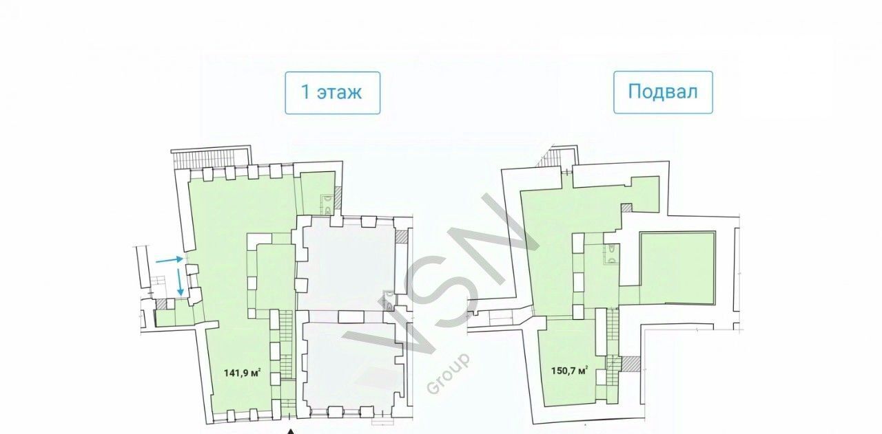 свободного назначения г Москва ЦАО ул Покровка 3/7с 1г фото 7