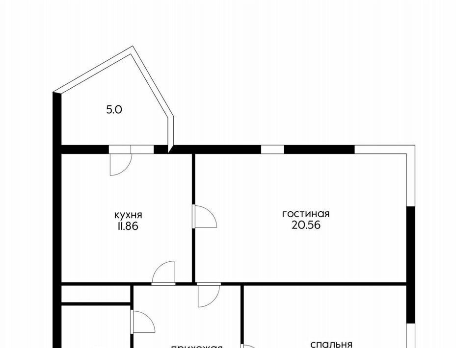 квартира г Краснодар р-н Прикубанский ул Совхозная 1к/1 фото 1