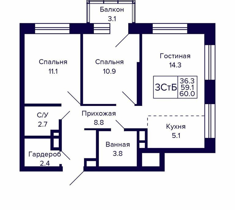 квартира г Новосибирск Золотая Нива ул Красносельская фото 1