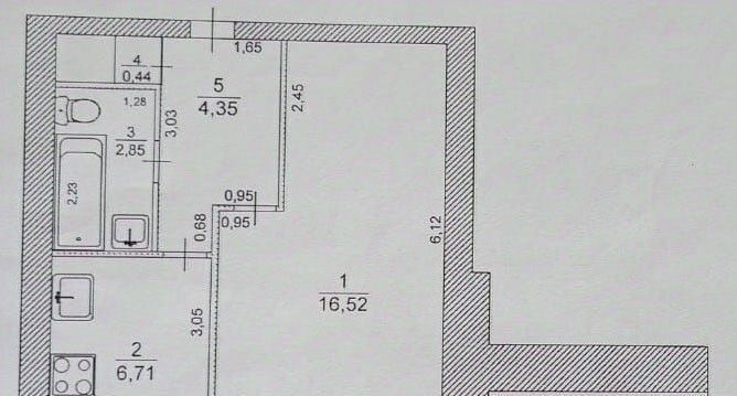 квартира г Ульяновск р-н Засвияжский ул Полбина 46 фото 2