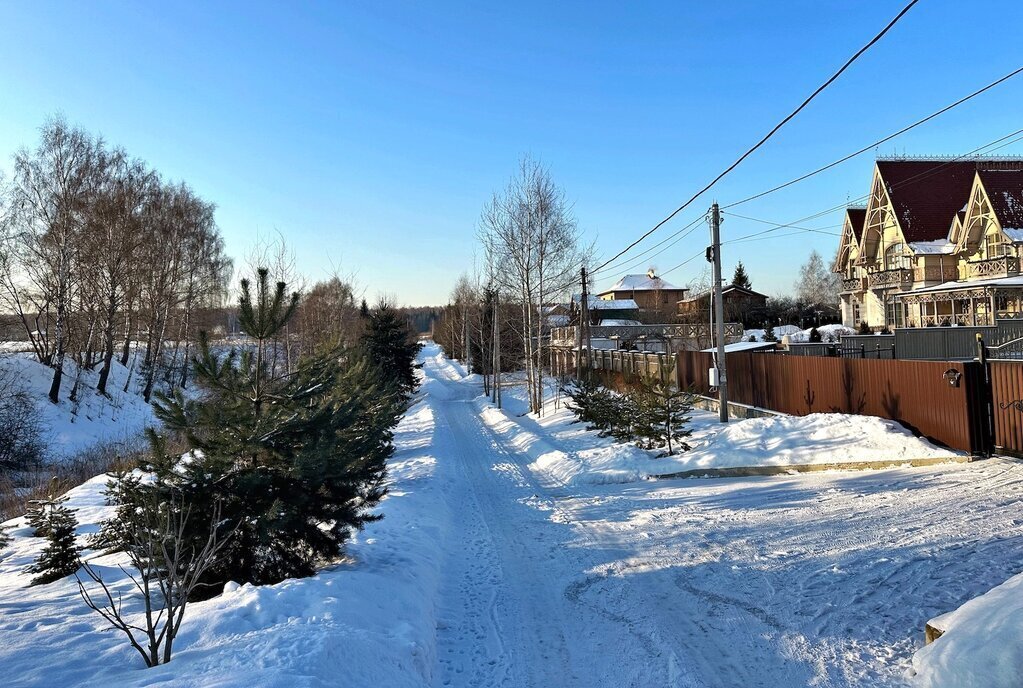 земля городской округ Волоколамский д Федюково Бутово, Полевая улица фото 4