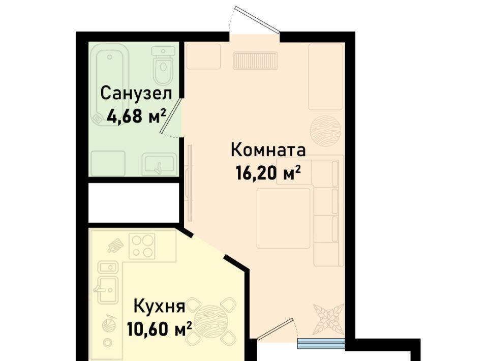 квартира р-н Черноморский пгт Черноморское ул Евпаторийская фото 1